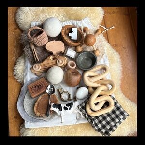 NWT “Found Objects” Sensory Play Set